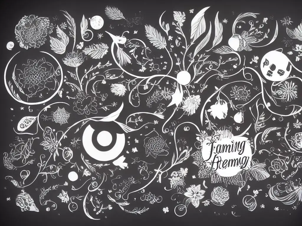 Illustration of a person dreaming about tattoos on family members