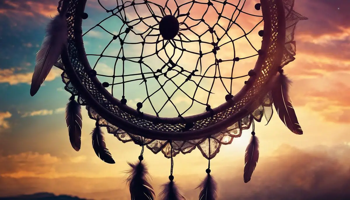 Image of a dream catcher representing the symbolism of dreams about pregnancy