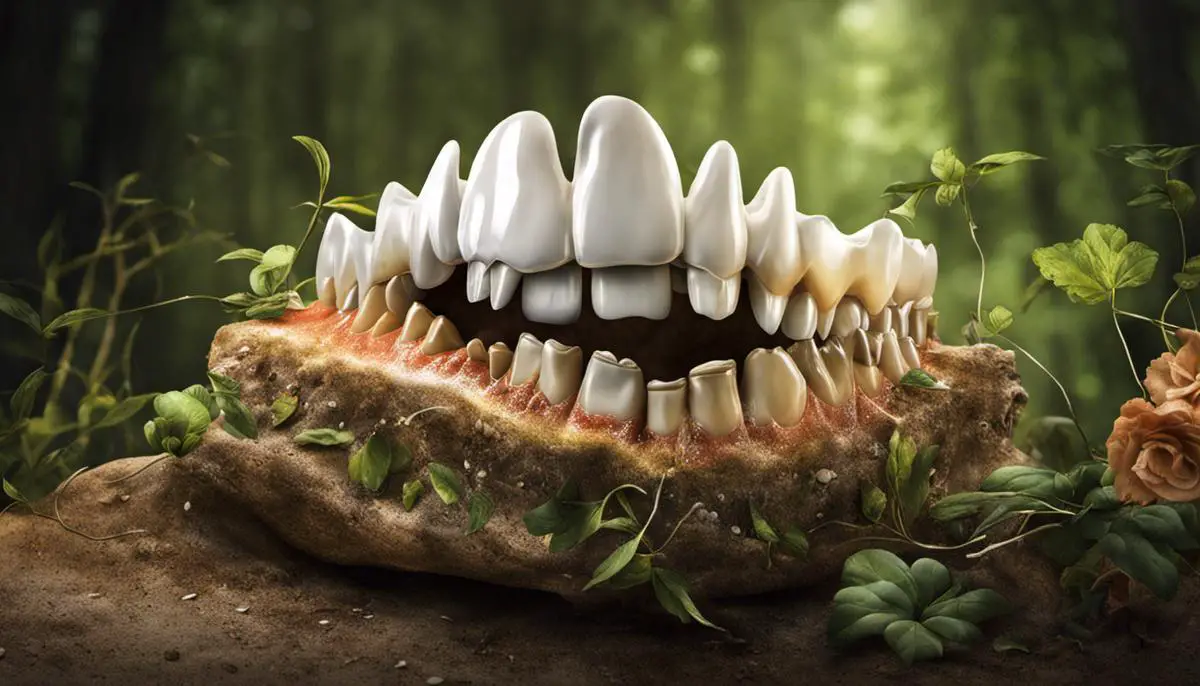 Image illustrating the concept of understanding teeth decay dreams